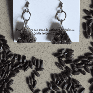 EQUILIBRIO · Pendientes de arroz black